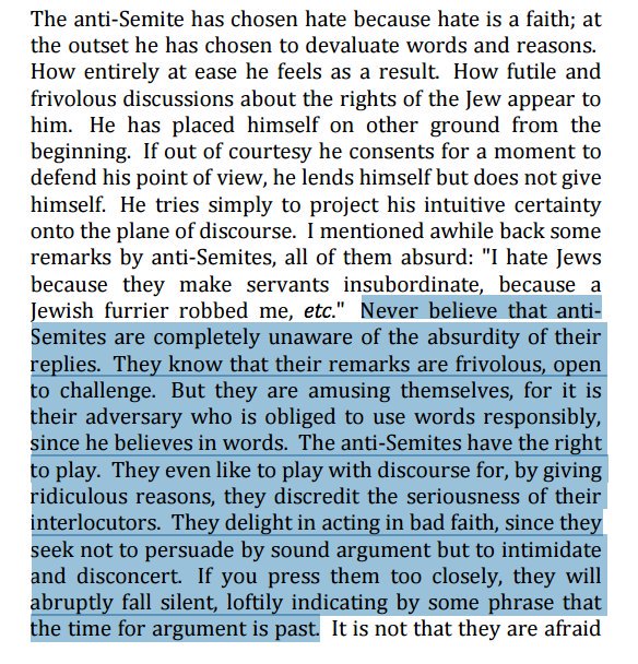 Реферат: Jean Paul Sartre On The Anti Semite