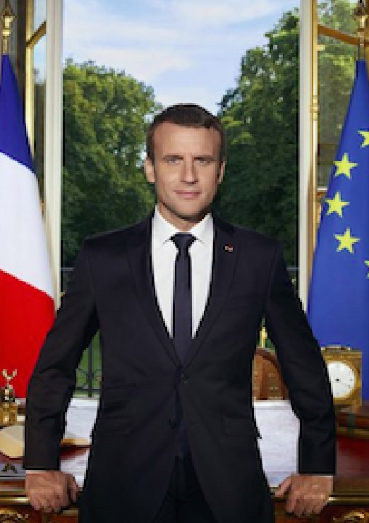 Macron Official Portrait